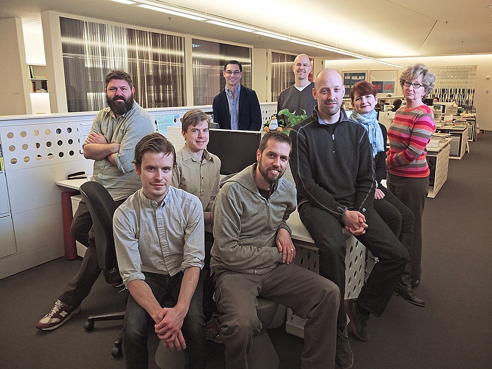 The Walker’s website development team